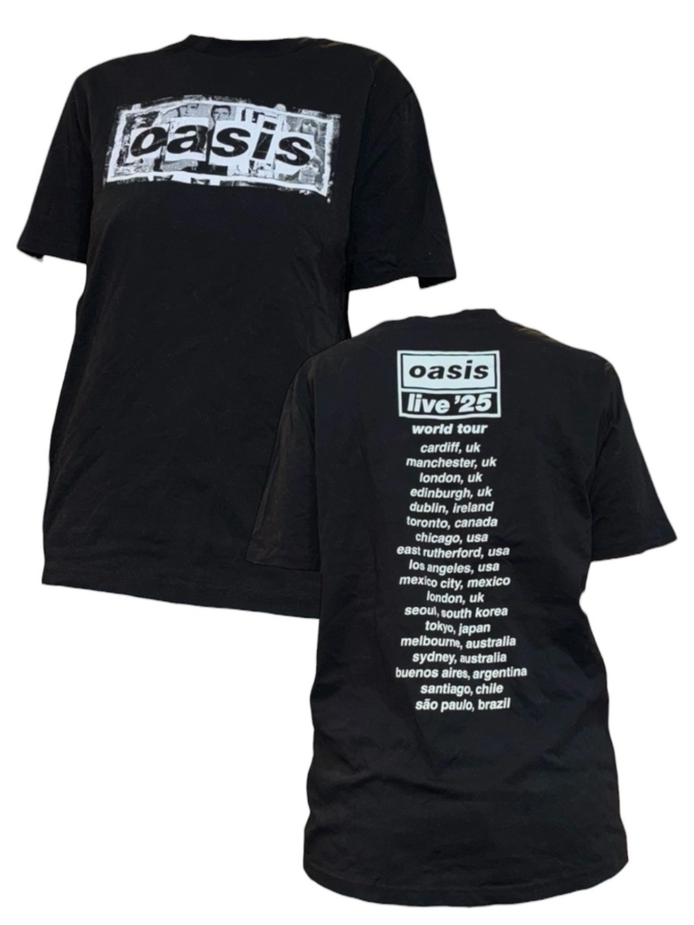 Oasis Live ‘25 Tour Shirt